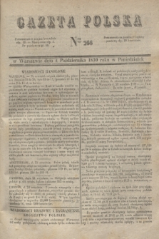 Gazeta Polska. 1830, Nro 266 (4 października)