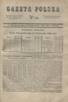 Gazeta Polska. 1830, Nro 278 (16 października)