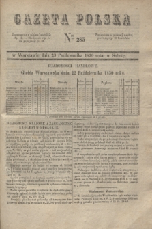 Gazeta Polska. 1830, Nro 285 (23 października)