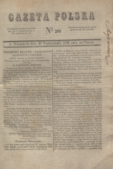 Gazeta Polska. 1830, Nro 288 (26 października)