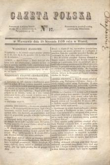 Gazeta Polska. 1830, Nro 17 (19 stycznia)