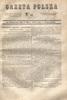Gazeta Polska. 1830, Nro 57 (1 marca)