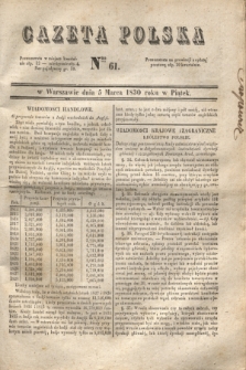 Gazeta Polska. 1830, Nro 61 (5 marca)