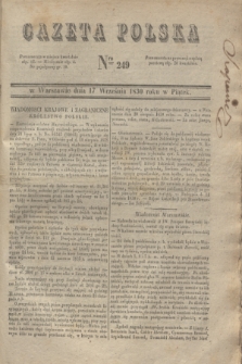 Gazeta Polska. 1830, Nro 249 (17 września)