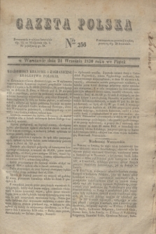 Gazeta Polska. 1830, Nro 256 (24 września)