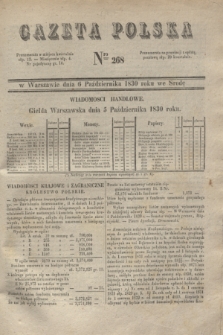 Gazeta Polska. 1830, Nro 268 (6 października)
