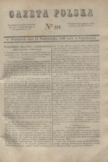 Gazeta Polska. 1830, Nro 273 (11 października)