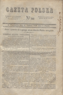 Gazeta Polska. 1830, Nro 341 (24 grudnia)