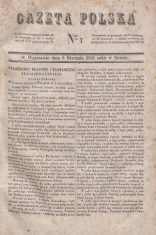 Gazeta Polska. 1831, Nro 7 (8 stycznia)