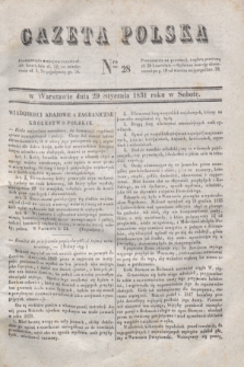 Gazeta Polska. 1831, Nro 28 (29 stycznia)