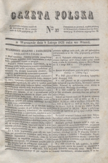 Gazeta Polska. 1831, Nro 37 (8 lutego)
