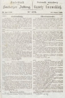 Amtsblatt zur Lemberger Zeitung = Dziennik Urzędowy do Gazety Lwowskiej. 1860, nr 172