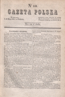 Gazeta Polska. 1831, Nro 143 (29 maja)