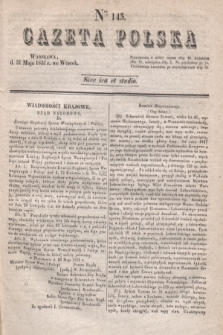 Gazeta Polska. 1831, Nro 145 (31 maja)