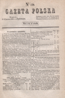 Gazeta Polska. 1831, Nro 150 (6 czerwca)