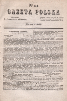 Gazeta Polska. 1831, Nro 153 (9 czerwca)