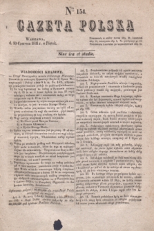 Gazeta Polska. 1831, Nro 154 (10 czerwca)