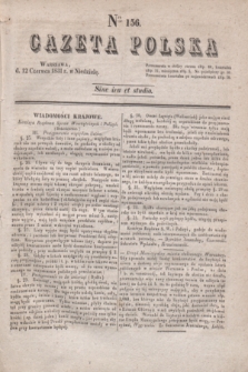 Gazeta Polska. 1831, Nro 156 (12 czerwca)