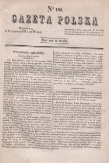 Gazeta Polska. 1831, Nro 158 (14 czerwca) + dod.