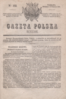 Gazeta Polska. 1831, Nro 163 (19 czerwca)