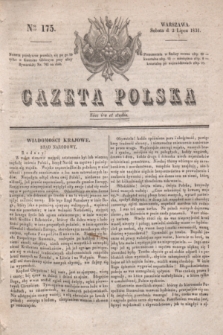 Gazeta Polska. 1831, Nro 175 (2 lipca) + dod.