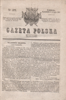 Gazeta Polska. 1831, Nro 177 (4 lipca)