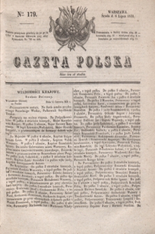 Gazeta Polska. 1831, Nro 179 (6 lipca)