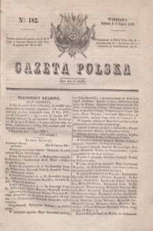 Gazeta Polska. 1831, Nro 182 (9 lipca)