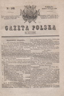 Gazeta Polska. 1831, Nro 189 (16 lipca)