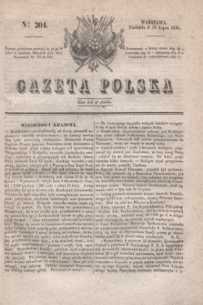 Gazeta Polska. 1831, Nro 204 (31 lipca)