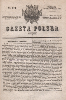 Gazeta Polska. 1831, Nro 219 (16 sierpnia)
