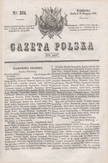 Gazeta Polska. 1831, Nro 234 (31 sierpnia)