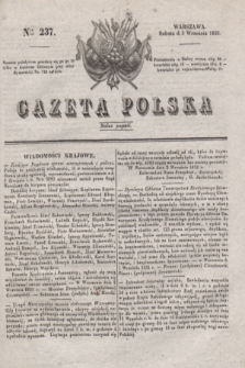 Gazeta Polska. 1831, Nro 237 (3 września)