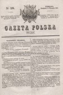 Gazeta Polska. 1831, Nro 238 (4 września)