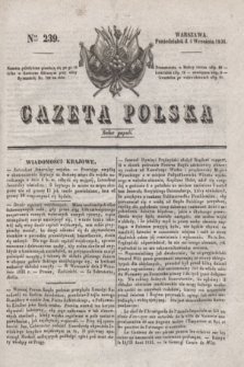 Gazeta Polska. 1831, Nro 239 (5 września)