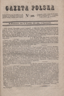 Gazeta Polska. 1831, Nro 248 (19 września)