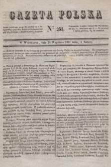 Gazeta Polska. 1831, Nro 253 (24 września)