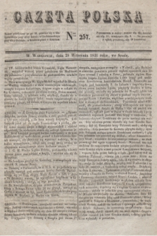 Gazeta Polska. 1831, Nro 257 (28 września)