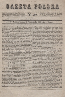 Gazeta Polska. 1831, Nro 260 (1 października)