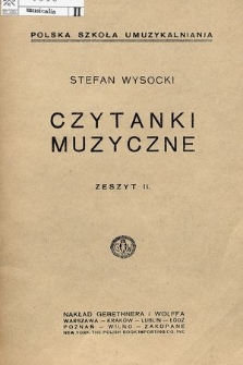 Czytanki muzyczne. Z. 2