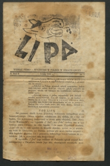 Lipa : wesołe pismo : wychodzi w Polsce w dniach grozy. R.2, nr 5 (5 lutego 1941)