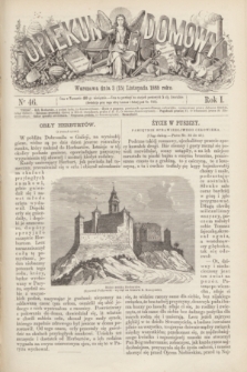Opiekun Domowy : pismo tygodniowe obrazkowe. R.1, nr 46 (15 listopada 1865)