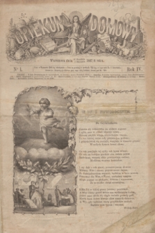 Opiekun Domowy. R.4, nr 1 (8 stycznia 1868)