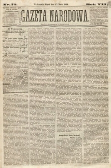 Gazeta Narodowa. 1868, nr 72