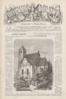 Opiekun Domowy. R.4, nr 39 (30 września 1868)
