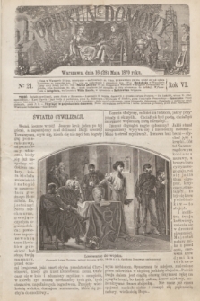 Opiekun Domowy. R.6, № 21 (28 maja 1870) + dod.