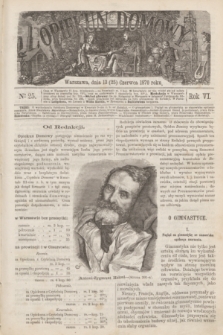 Opiekun Domowy. R.6, № 25 (25 czerwca 1870) + dod.