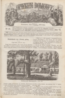 Opiekun Domowy. R.6, № 40 (8 października 1870) + dod.