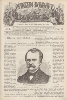 Opiekun Domowy. R.6, № 43 (29 października 1870)