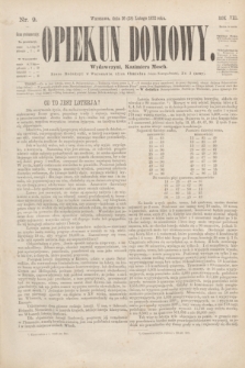 Opiekun Domowy. R.8, Serya 3, nr 9 (28 lutego 1872)